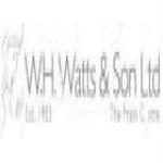 WH Watts Voucher codes
